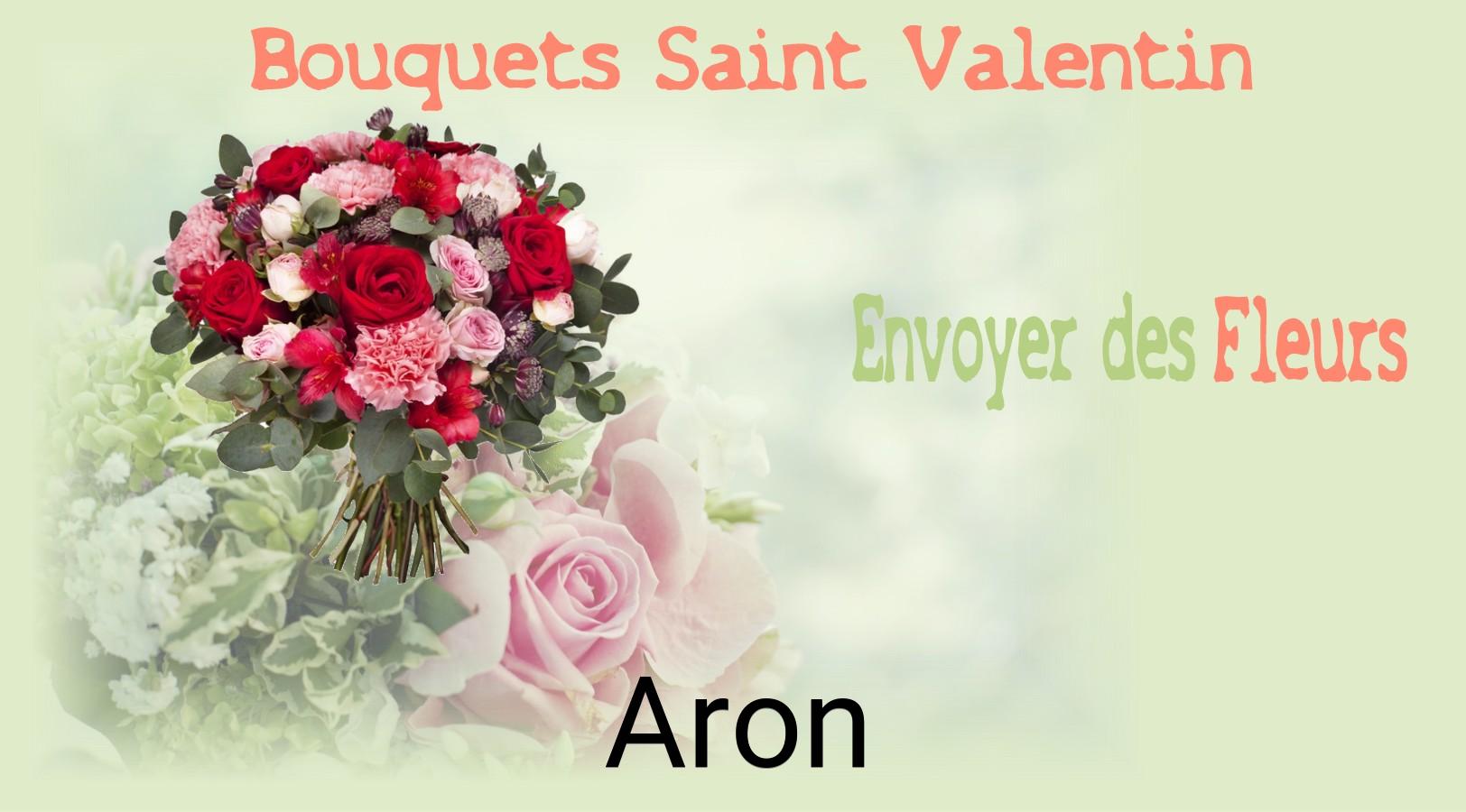 Roses de Saint-Valentin livrées à Aron